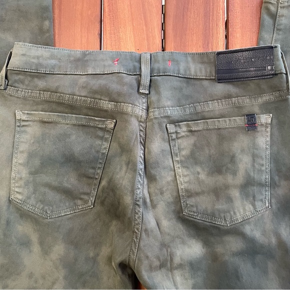 !iT stiletto soft denim high-waist skinny jeans, green, sz 27 - Picture 5 of 11